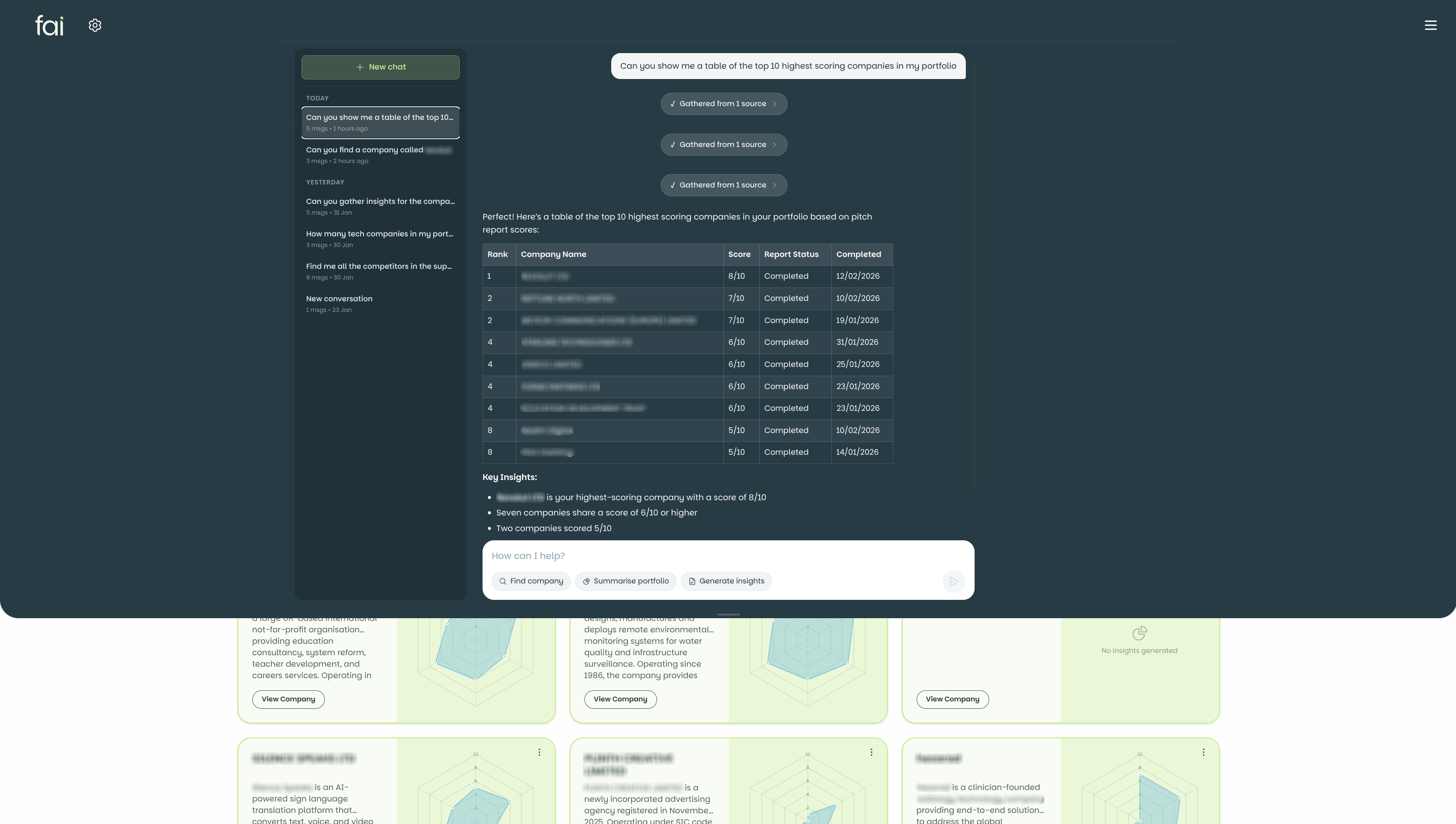 Continuous workflow screenshot